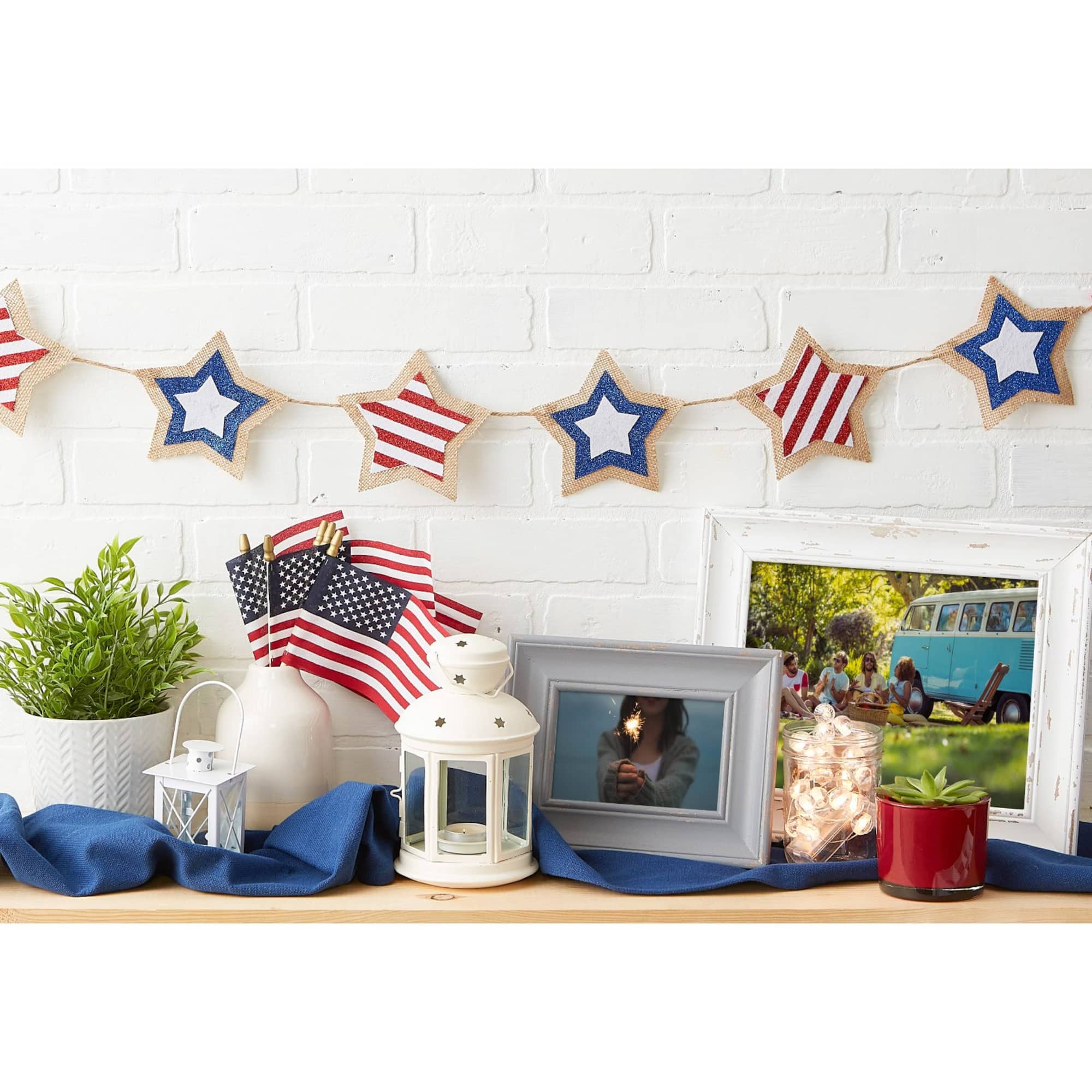 DII® 5.9ft. Patriotic Garland
